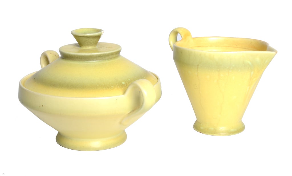 Porcelain tea set by Margerete (Grete) Haymann-Marks
