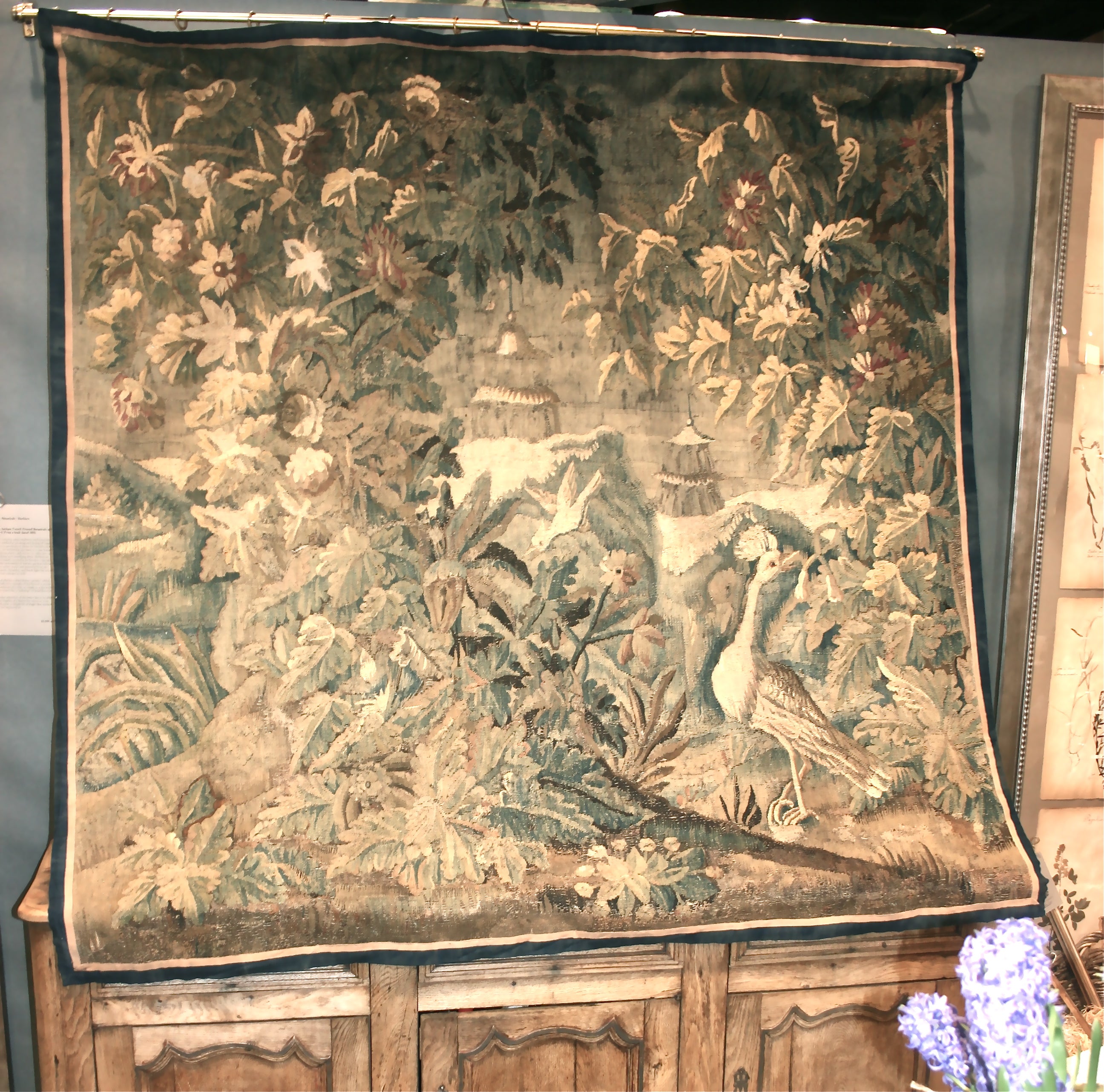18th C. Flemish Verdure Tapestry