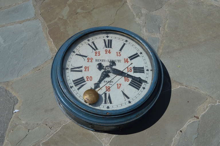 Rare Henry Lepaute of Paris France Antique Clock early 1900's