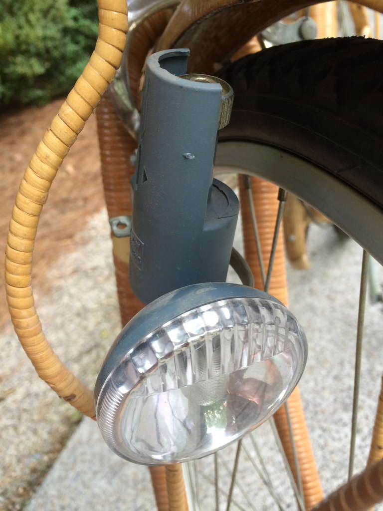 wicker bicycle