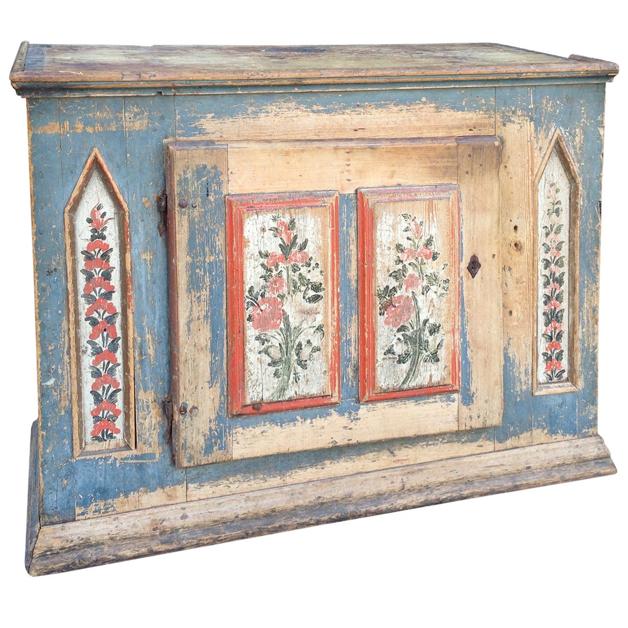 1850 Swedish Painted Cupboard