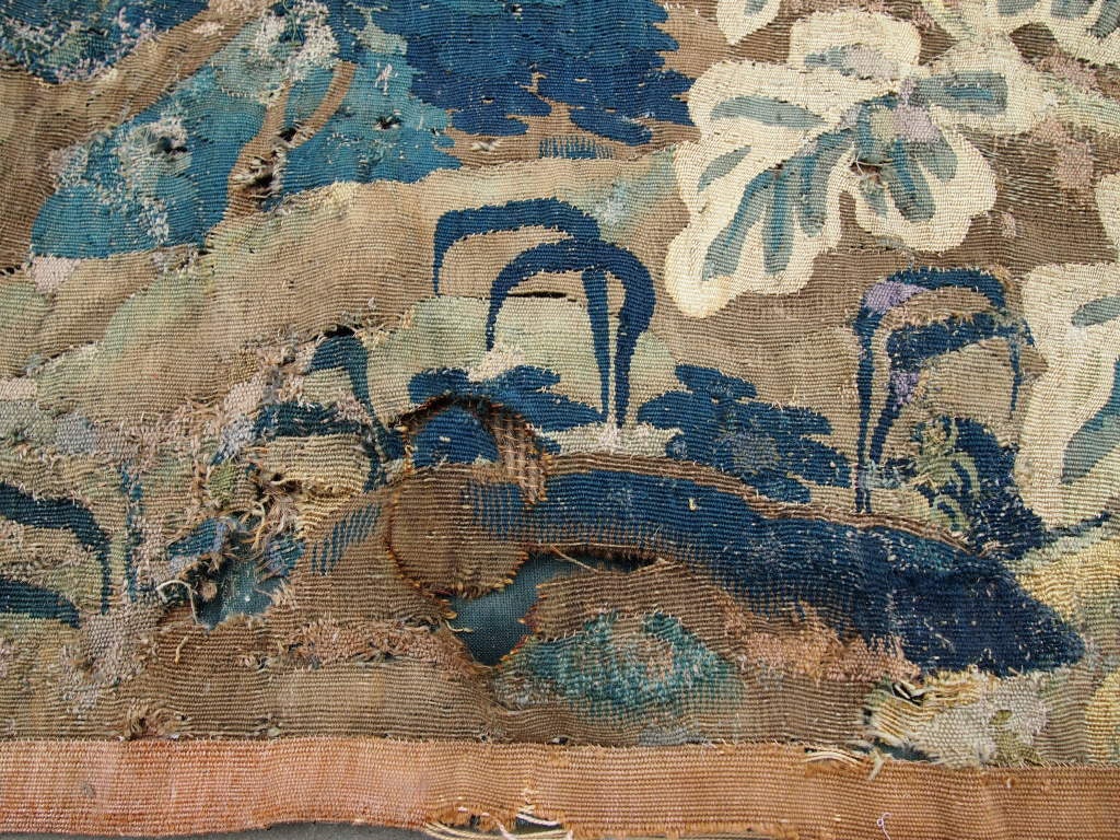 French 18th century Flemish Verdure Tapestry