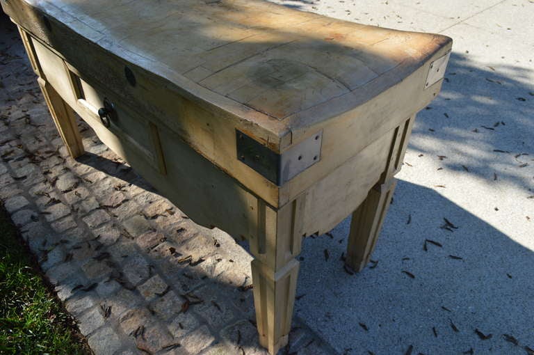 French Pearwood  Butcher's Table 