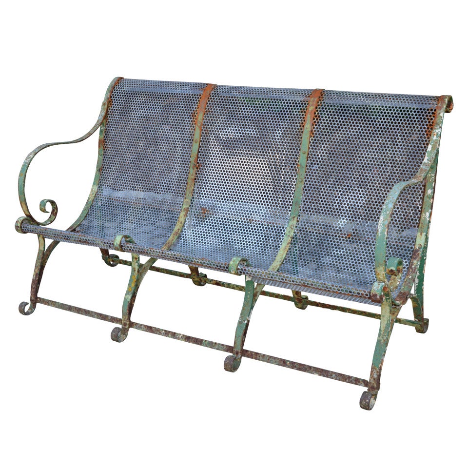 19th C French Jardin Bench
