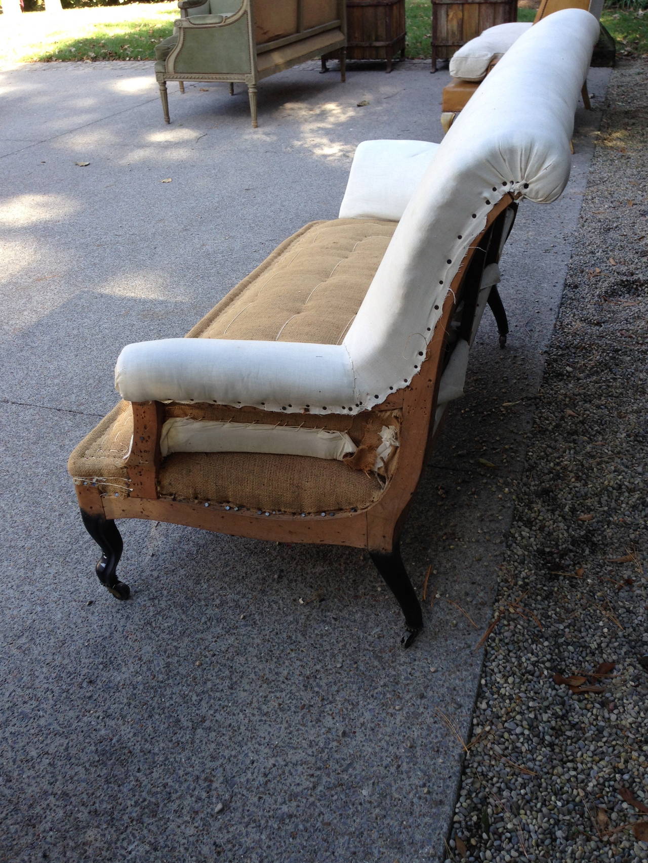 French 19th Century Settee For Sale 2
