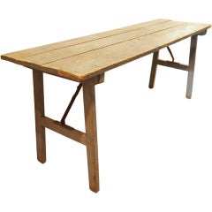 Used 19th c. French Folding Table