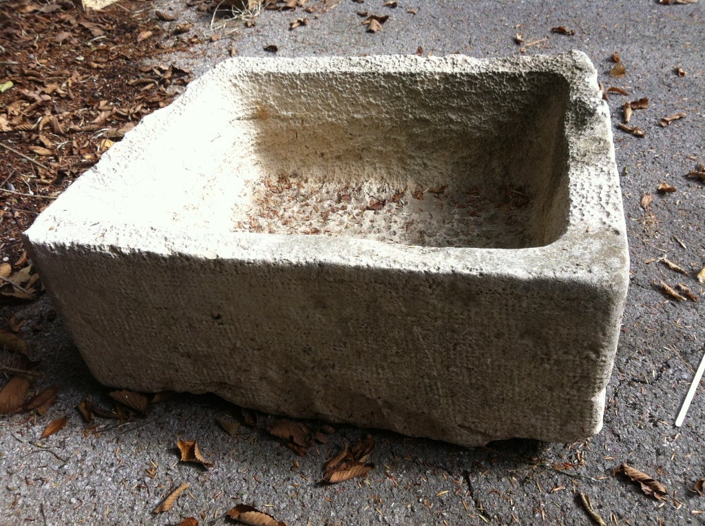 19thC French  Stone Trough