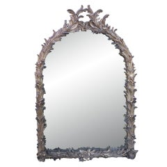 Antique 19thc Carved French Gilt Mirror