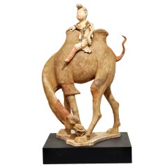 Large Tang Camel with Rider