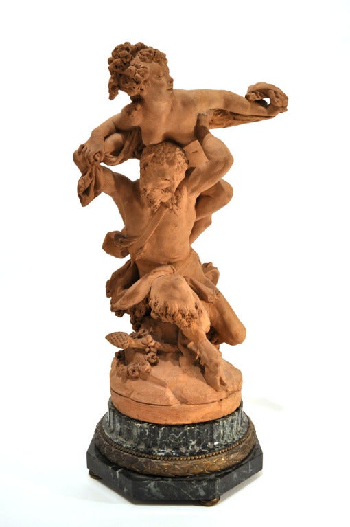 Terracotta sculpture by Albert-Ernest Carrier-Belleuse