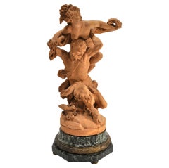 Terracotta sculpture by Albert-Ernest Carrier-Belleuse
