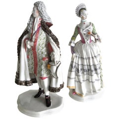 Early 20th Century Nymphenburg Figures