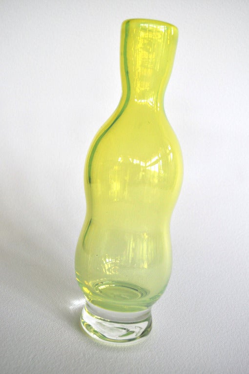 Eva Zeisel Glass Vase