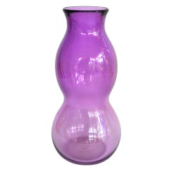 Eva Zeisel Glass Vase