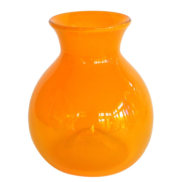 Eva Zeisel Glass Vase For Sale