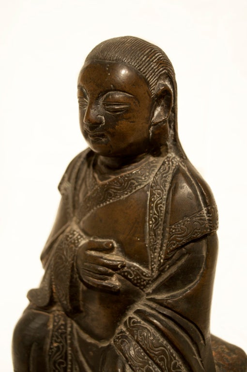 Chinese Buddha In Excellent Condition For Sale In New York, NY