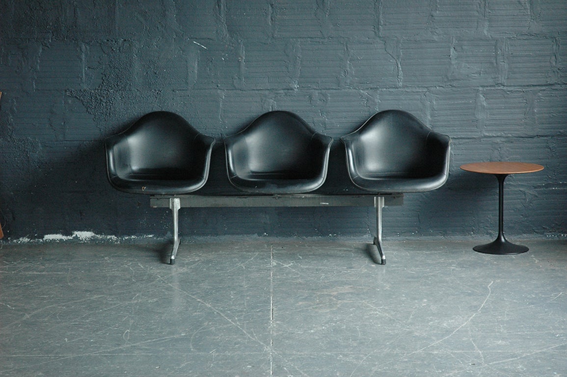 Charles and Ray Eames for Herman Miller Fiberglass Tandem Seating For Sale