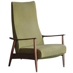 Milo Baughman for Thayer Coggin Walnut Model 74 Recliner