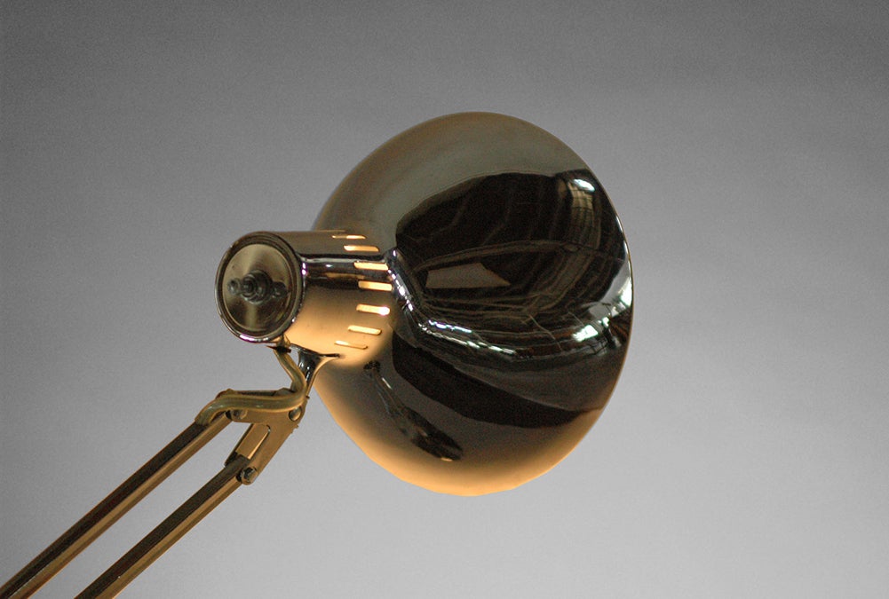 Mid-20th Century Jac Jacobsen for Luxo L-1 Chrome Task Lamp