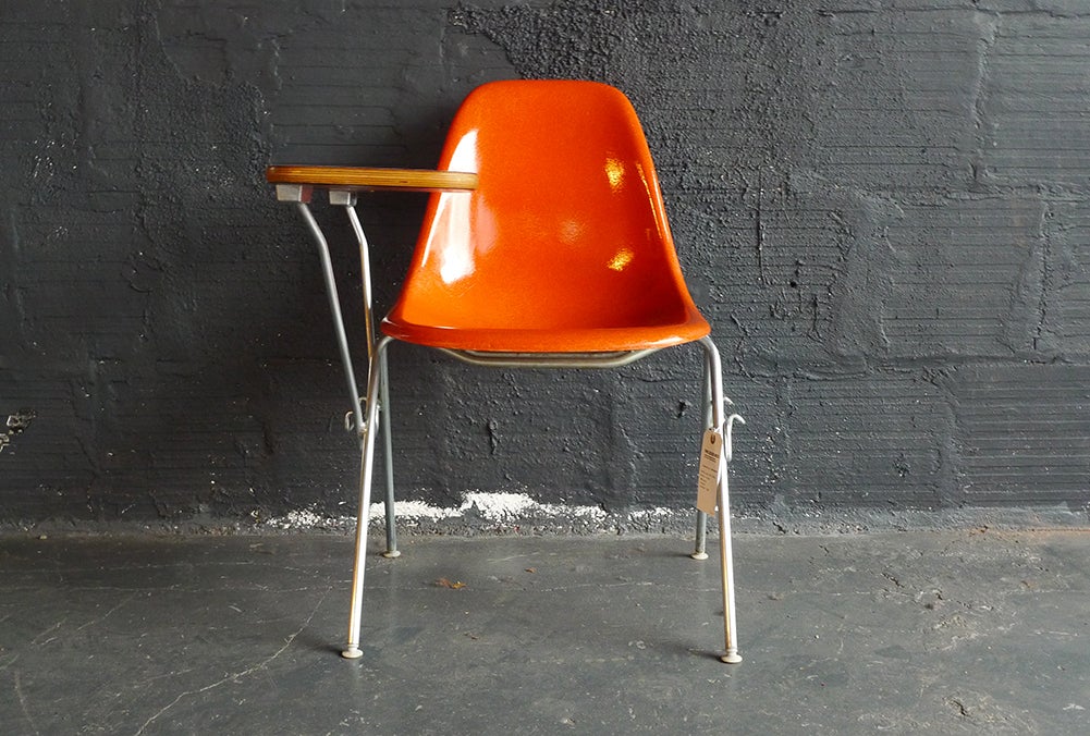 Charles and Ray Eames Herman Miller Fiberglass Classroom Desk