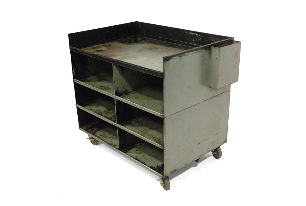 Steel Industrial Rolling Storage Cart