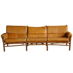 Arne Norell Rosewood Safari Sofa