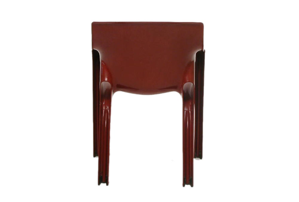 Vico Magistretti for Artemide Gaudí Chair (SET OF FOUR) In Excellent Condition For Sale In Portland, OR