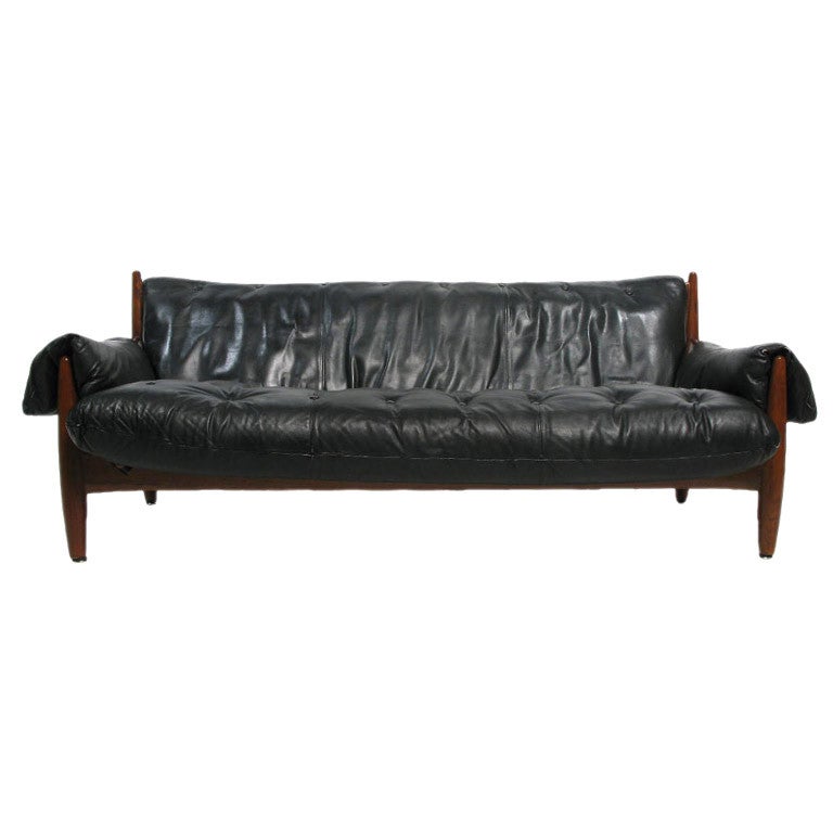 Sergio Rodrigues for Isa Mole Sheriff Sofa For Sale