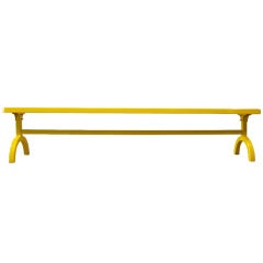 Steel Powdercoat Bench