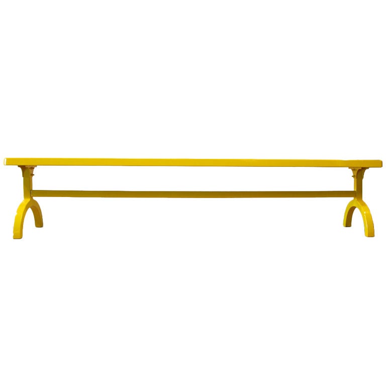 Steel Powdercoat Bench
