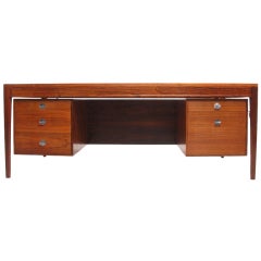 Finn Juhl for France & Søn Rosewood Diplomat Desk