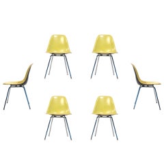Eames For Herman Miller Shell Side Chair (set Of Six)