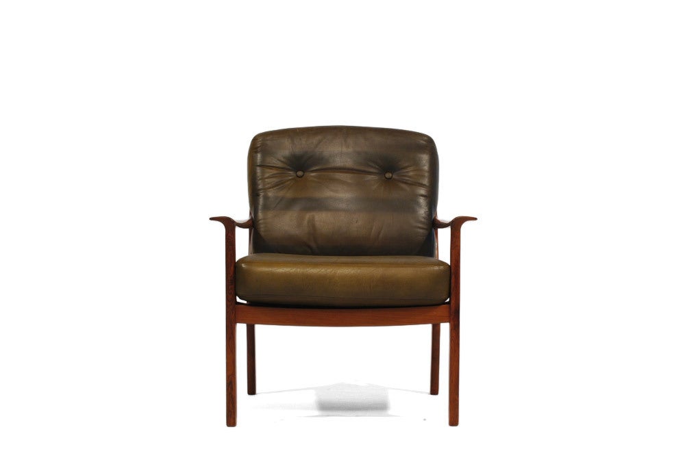 Ole Wanscher Rosewood Armchair