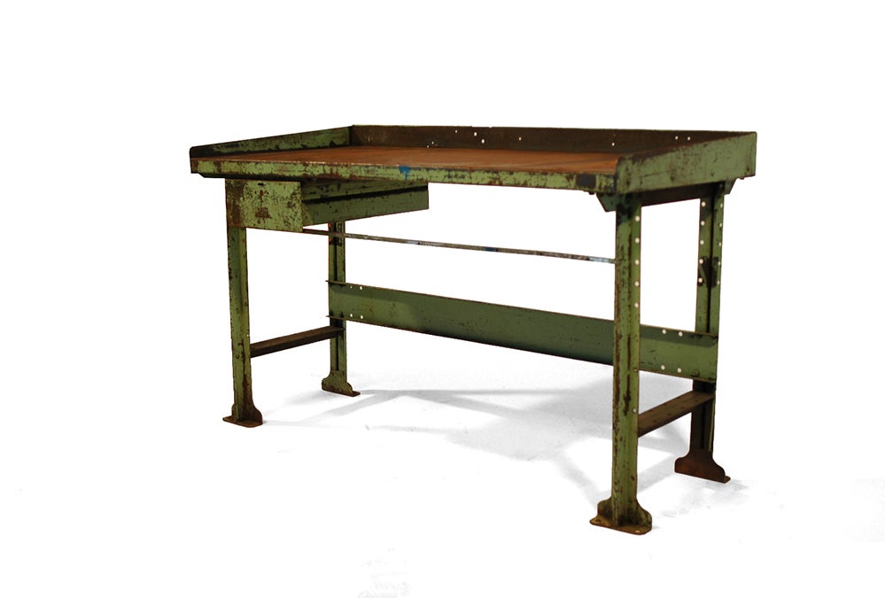 Lyon Steel Industrial Desk 4