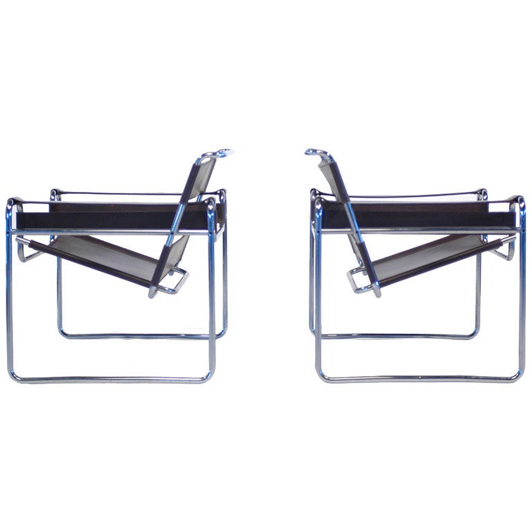 Marcel Breuer for Gavina Steel B3 "Wassily" Chair