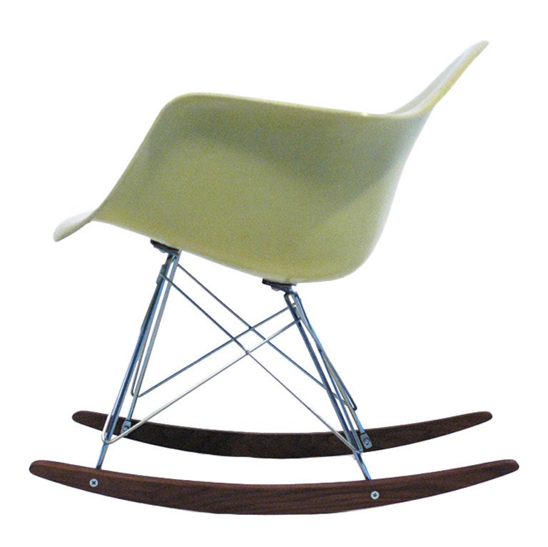 Charles and Ray Eames for Herman Miller Fiberglass RAR Chair For Sale