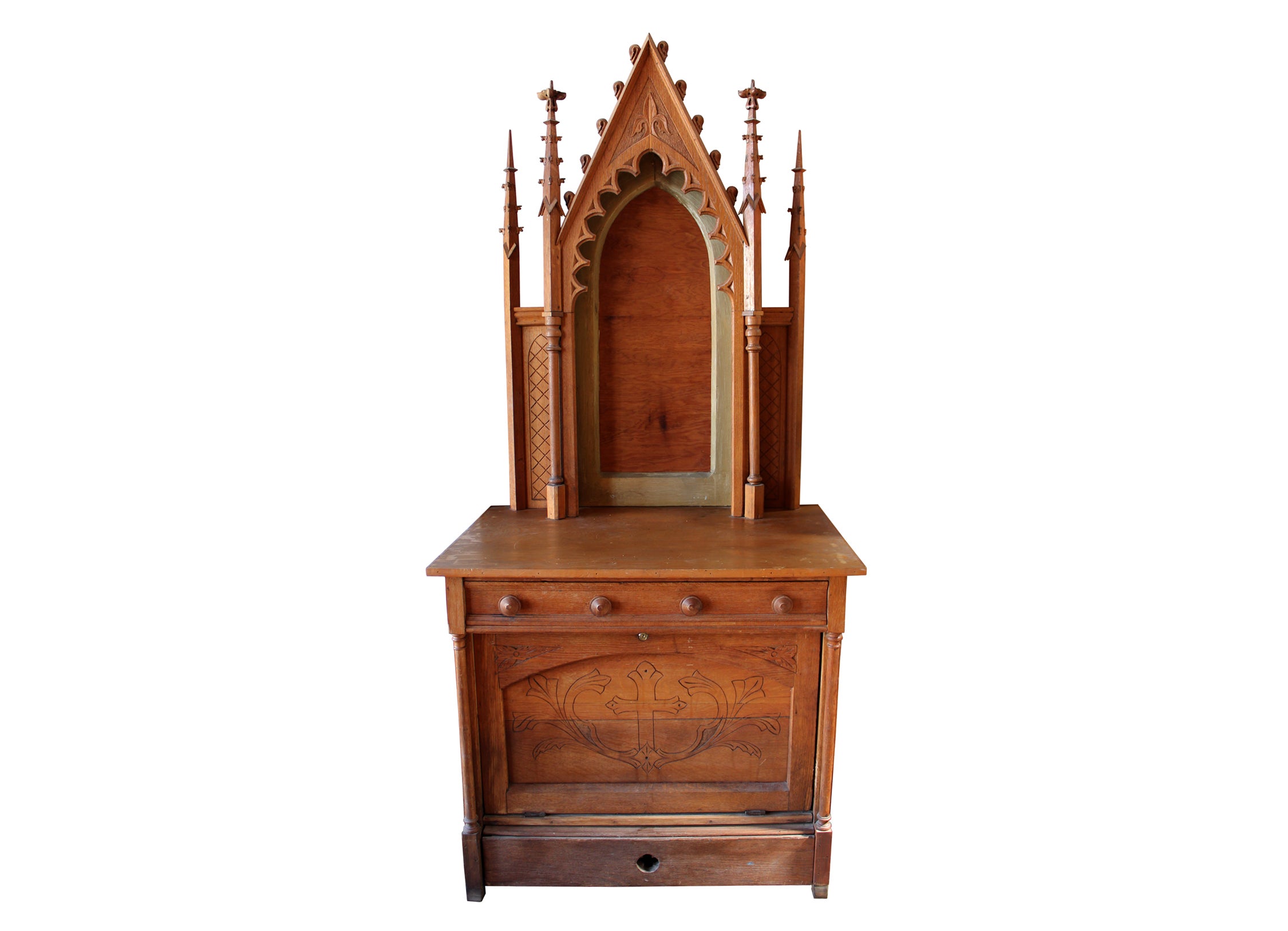 antique gothic altar For Sale