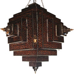 moroccan star pendant 