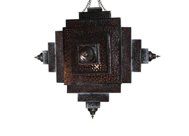 moroccan star pendant