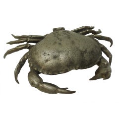 large crab with storage