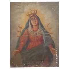 antique religious painting