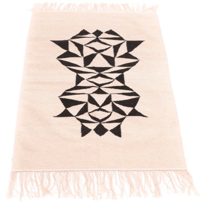 Modern Southern Tunisian rug by Artist at 1stdibs