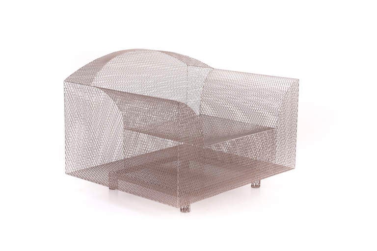 Original Shiro Kuramata " How high the moon" club armchair