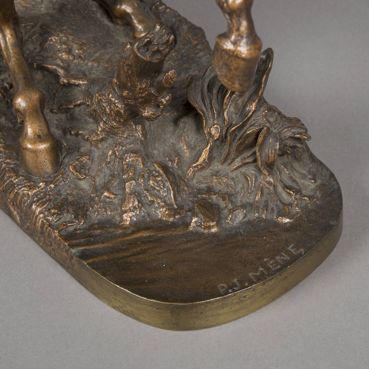 Pierre-Jules Mene, Attacked Horse No. 1, Bronze For Sale 2