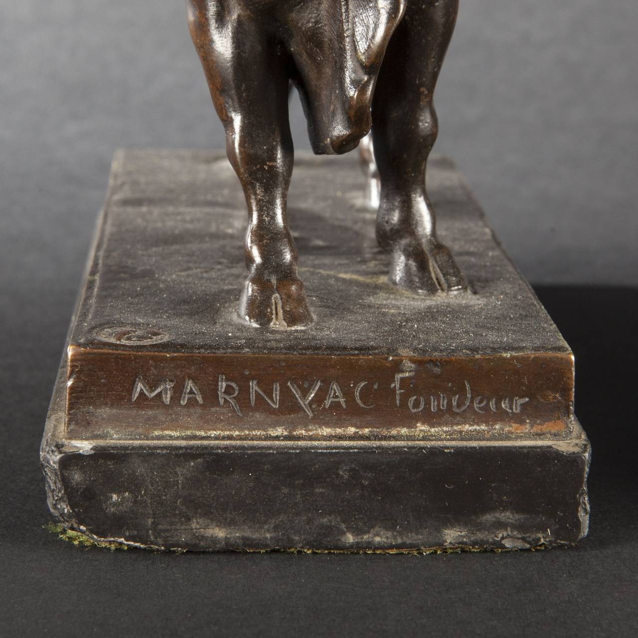 Jean Baptiste Clesinger Bronze, "Two Roman Bulls"