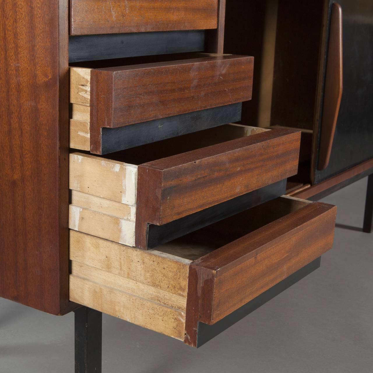 20th Century Charlotte Perriand, Enfilade Cabinet Known as 