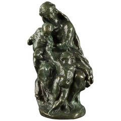 Bronze after Jean-Baptiste Carpeaux, "Notre-Dame du Saint-Cordon"