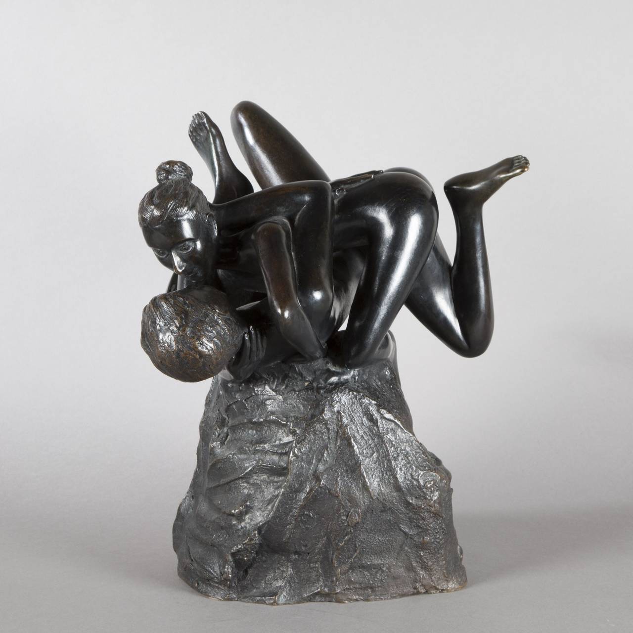 Louis Cane Bronze "Intertwined Couple IV, " 1996