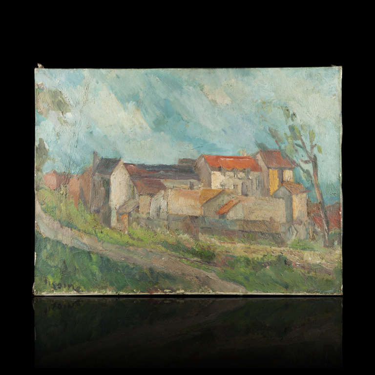 Michel KIKOINE (1892-1968)

Village View
Oil on canvas
Signed lower left Kikoine
Height: 53,5 cm (21 in.) - Width: 73 cm (28-3/4 in.)
No frame 

Losses