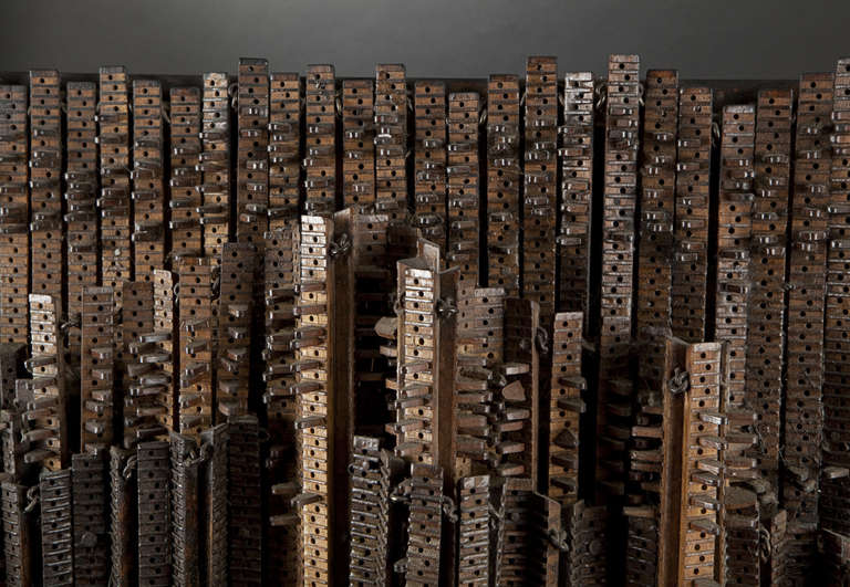 André Bogaert. Zelé, wood scupture